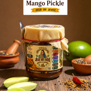 Authentic Homemade Mango Pickle
